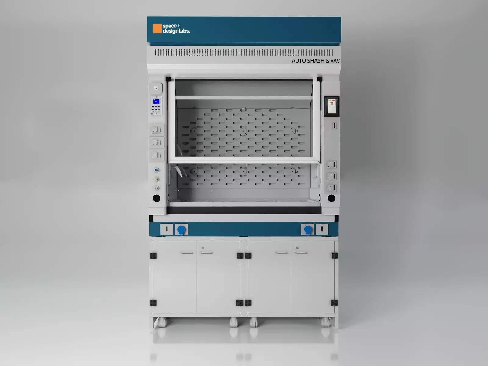 Fume Hood - Lab Equipment 3D model_0