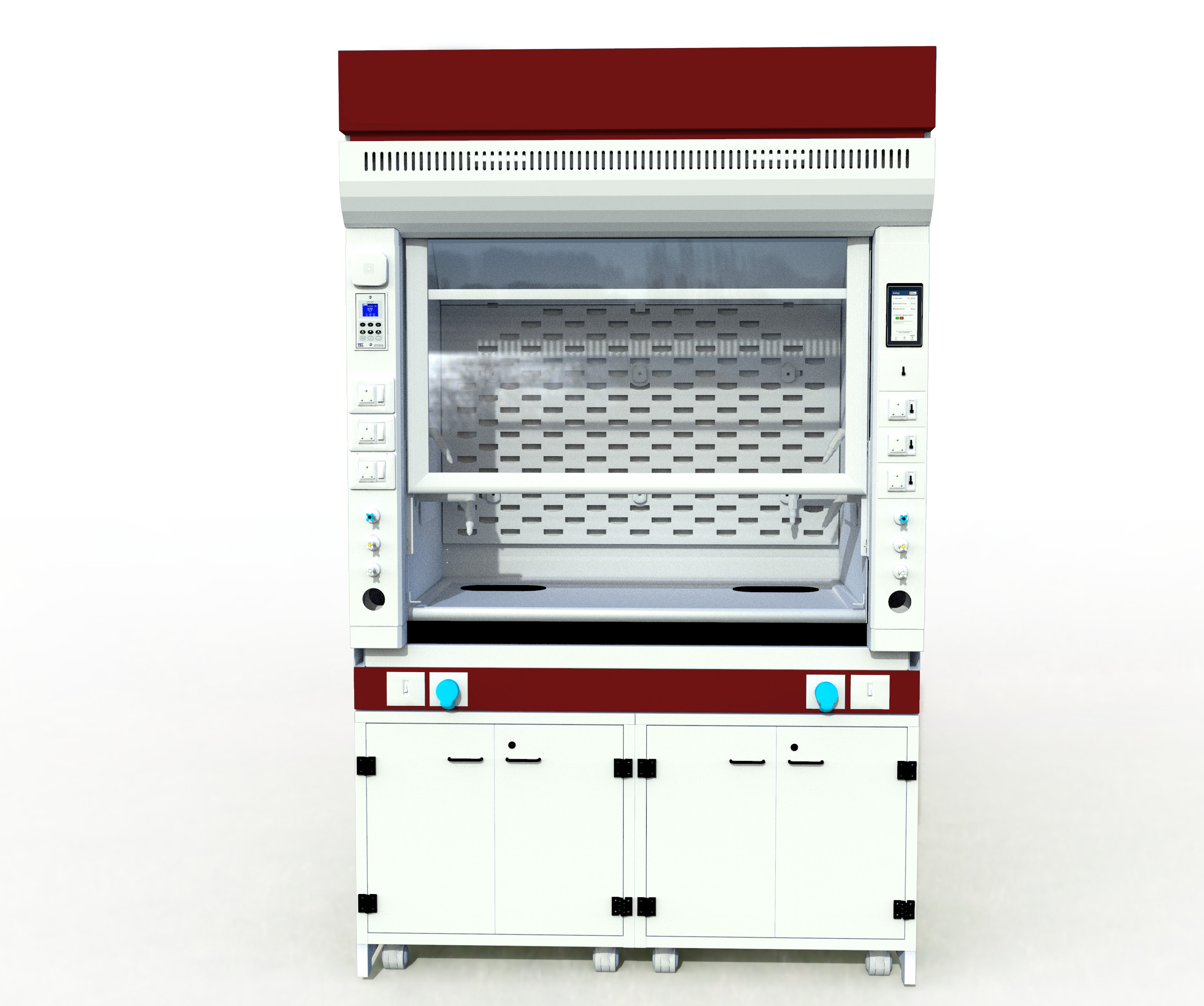 Fume Hood - Lab Equipment 3D model_3