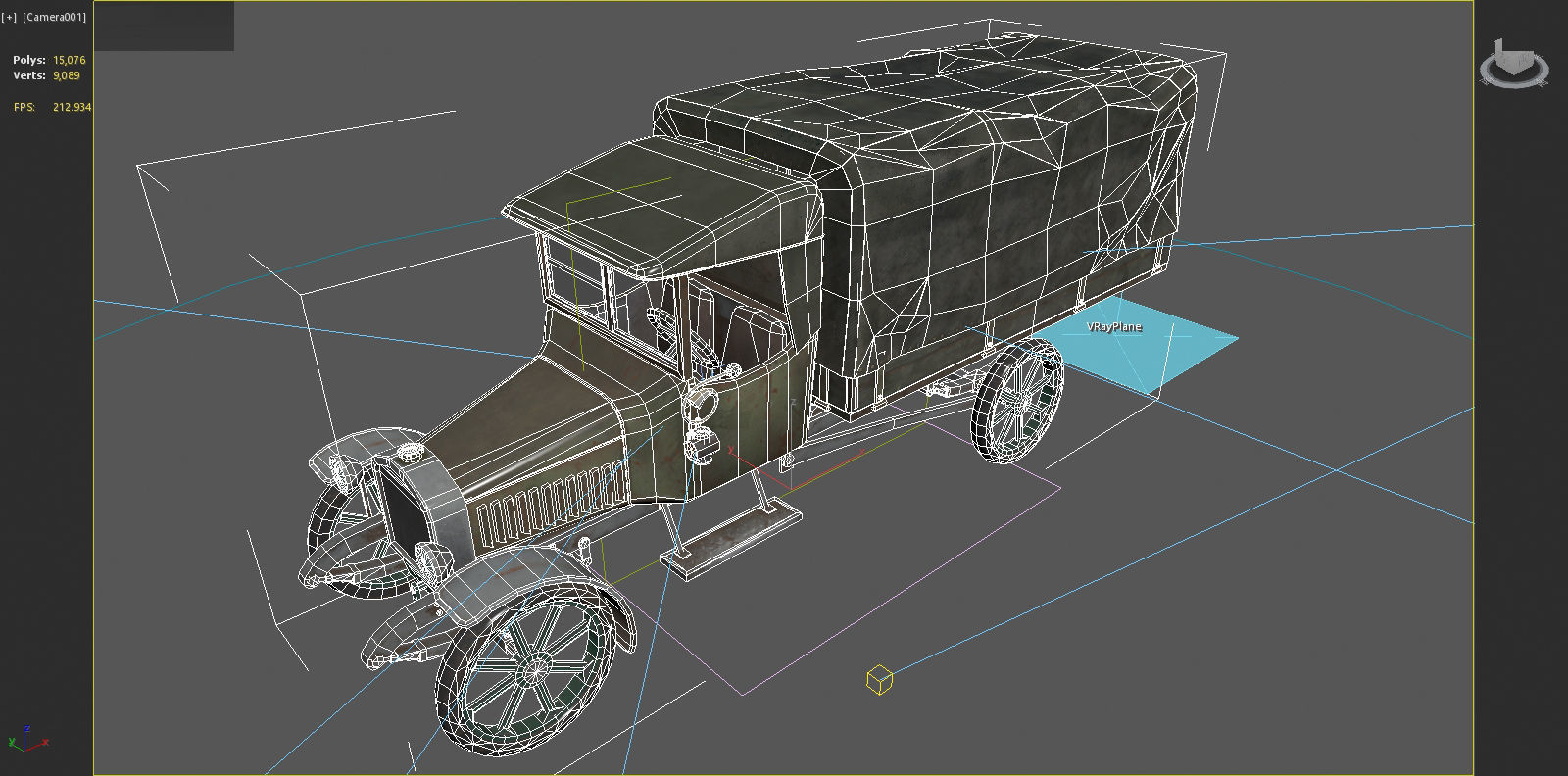 Old water vehicles worn-out transport vessels 3D model_7