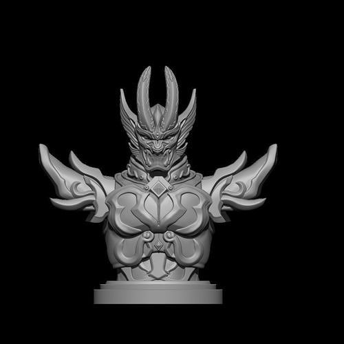 Garo series Jinga Bust 3D print model