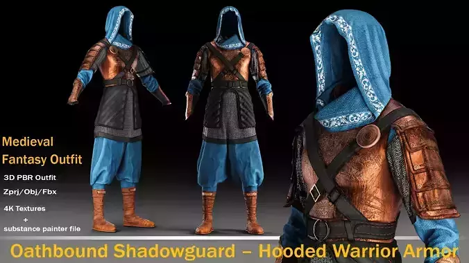 Hooded Warrior Armor