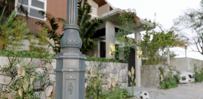 Exterior Villa Model  3D model_12