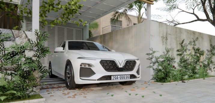 Exterior Villa Model  3D model_20