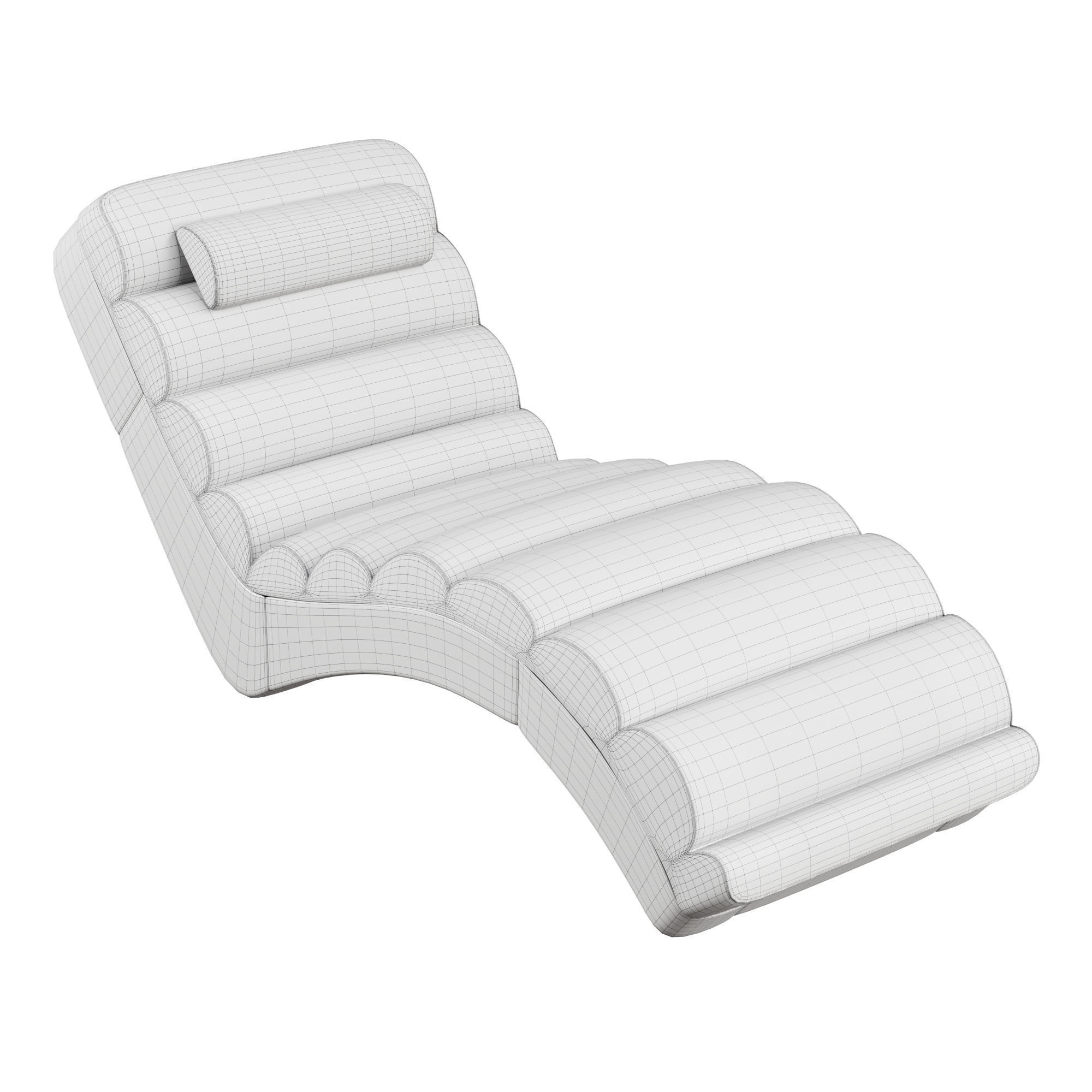 Mimi chaise longue 3D model_3