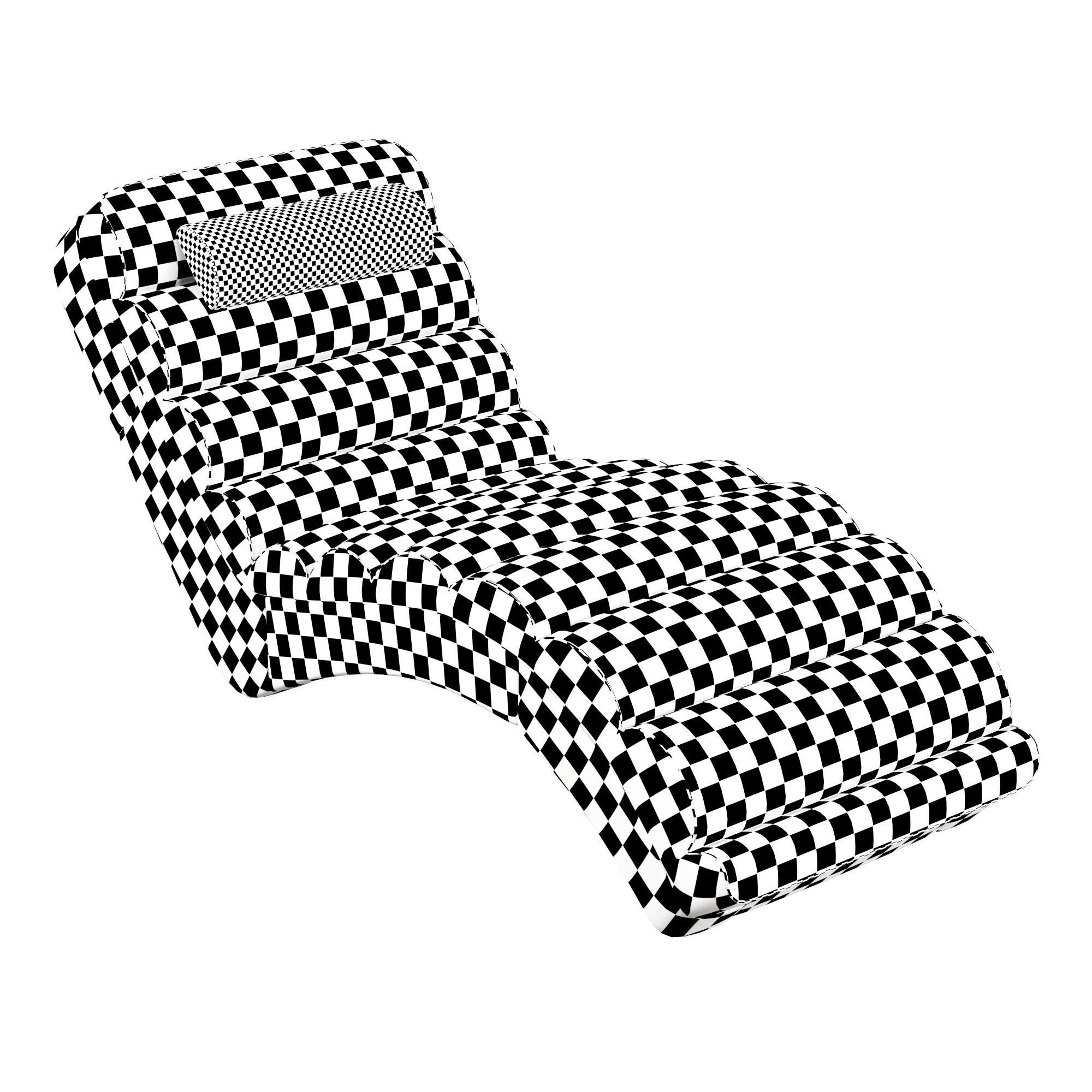 Mimi chaise longue 3D model_2