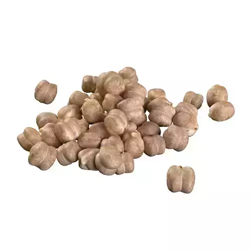 Garbanzo chickpea pile