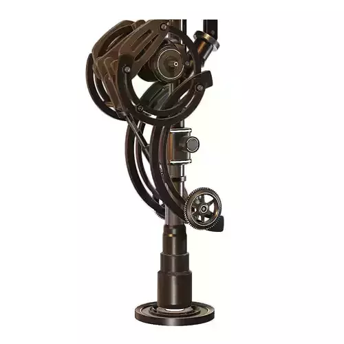 SynthCore Sci-Fi Mechanical Device Low-poly 3D model SynthCore Sci-Fi Mechanical Device Low-poly 3D model