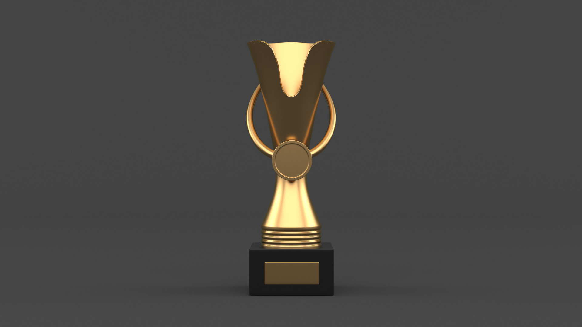 Trophy Cups 3D model_3