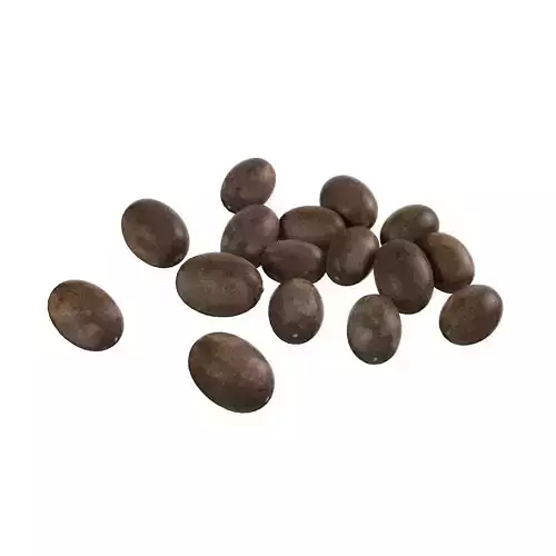 Lotus seed black pile  