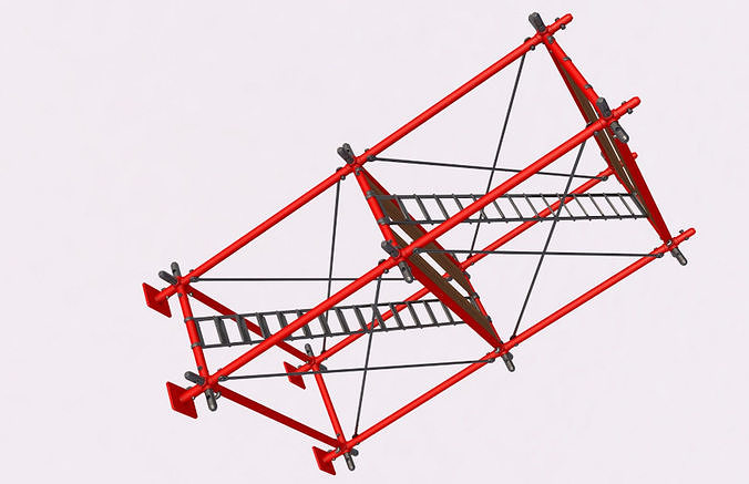 Scaffoldings Modular 1 3D model