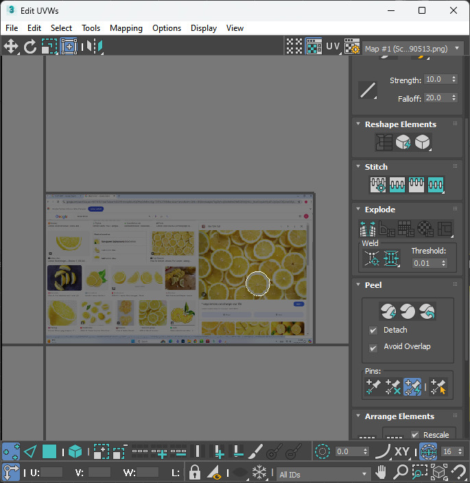 Sliced Lemon 3D model_25