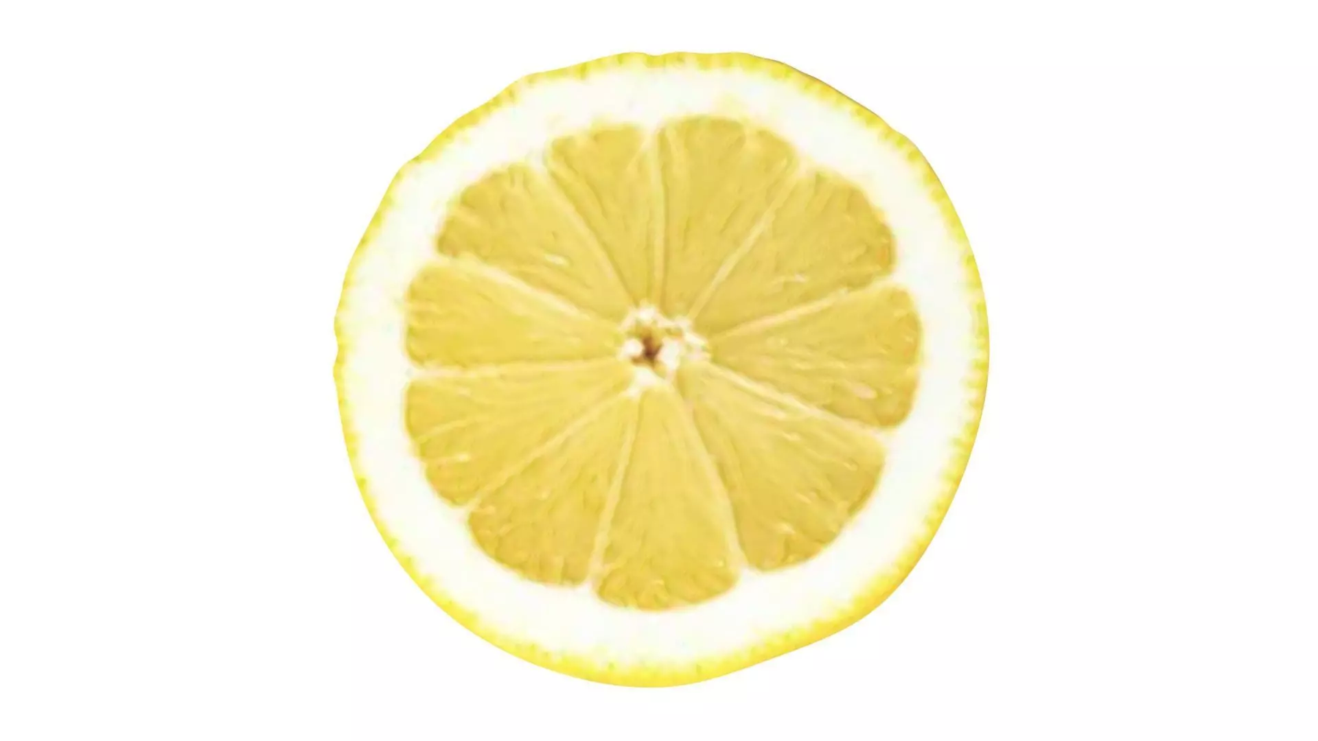 Sliced Lemon 3D model_12