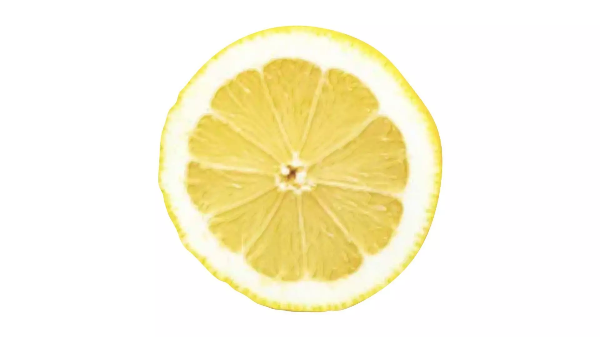 Sliced Lemon 3D model_14