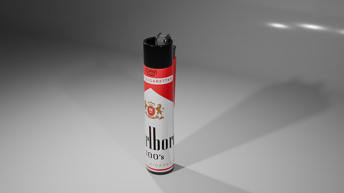 Clipper Lighter 3D Model - 9 Textures  - Game Asset 3D model