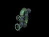 Stylized Steampunk Pipe Low-poly 3D model_1