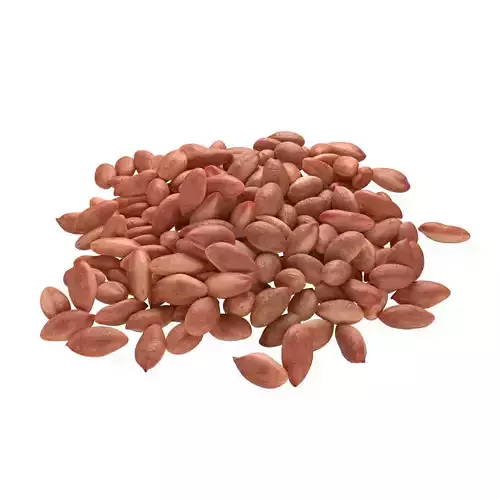 Peanut kernel brown pile