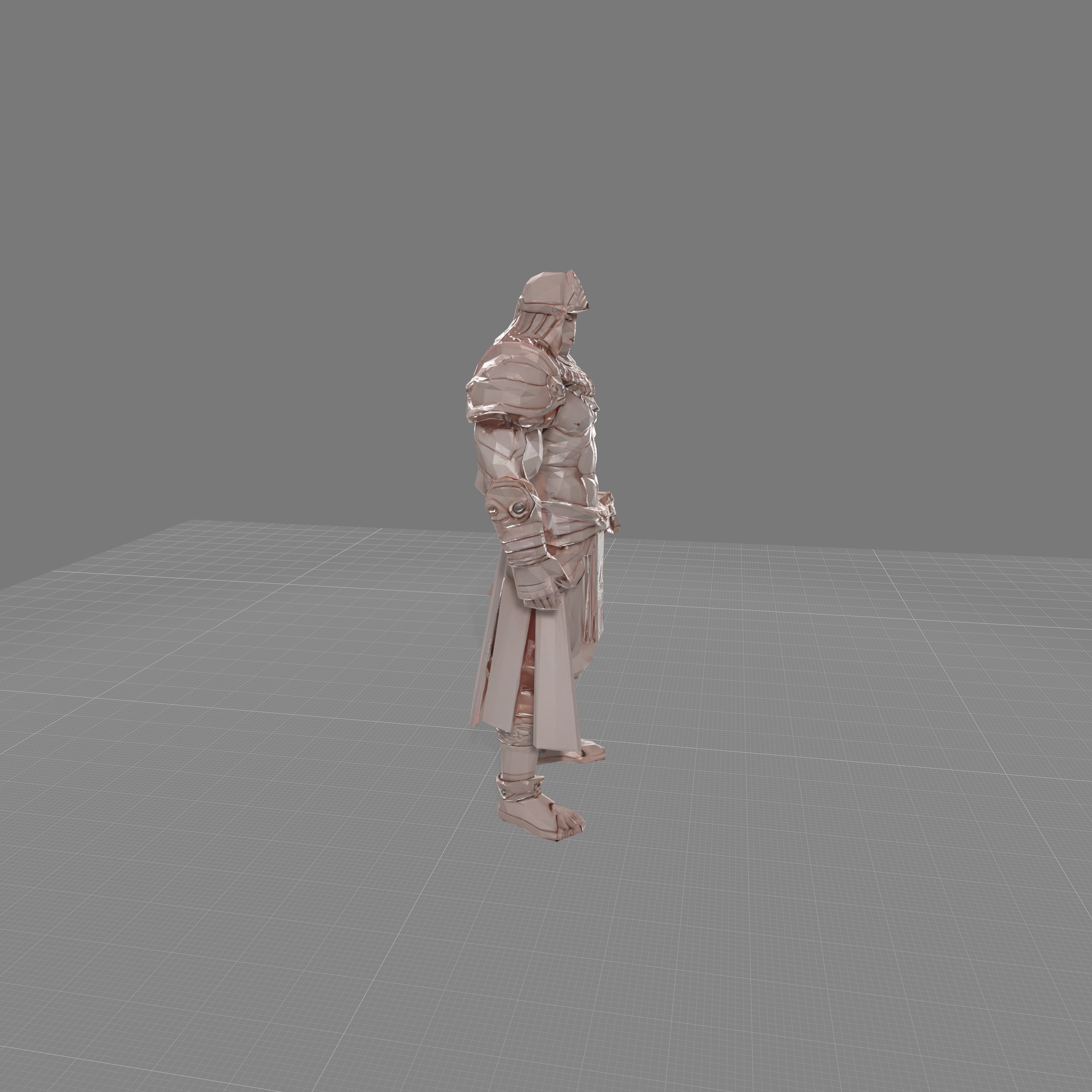 Fantasy Warrior Barbarian Free 3D print model_2