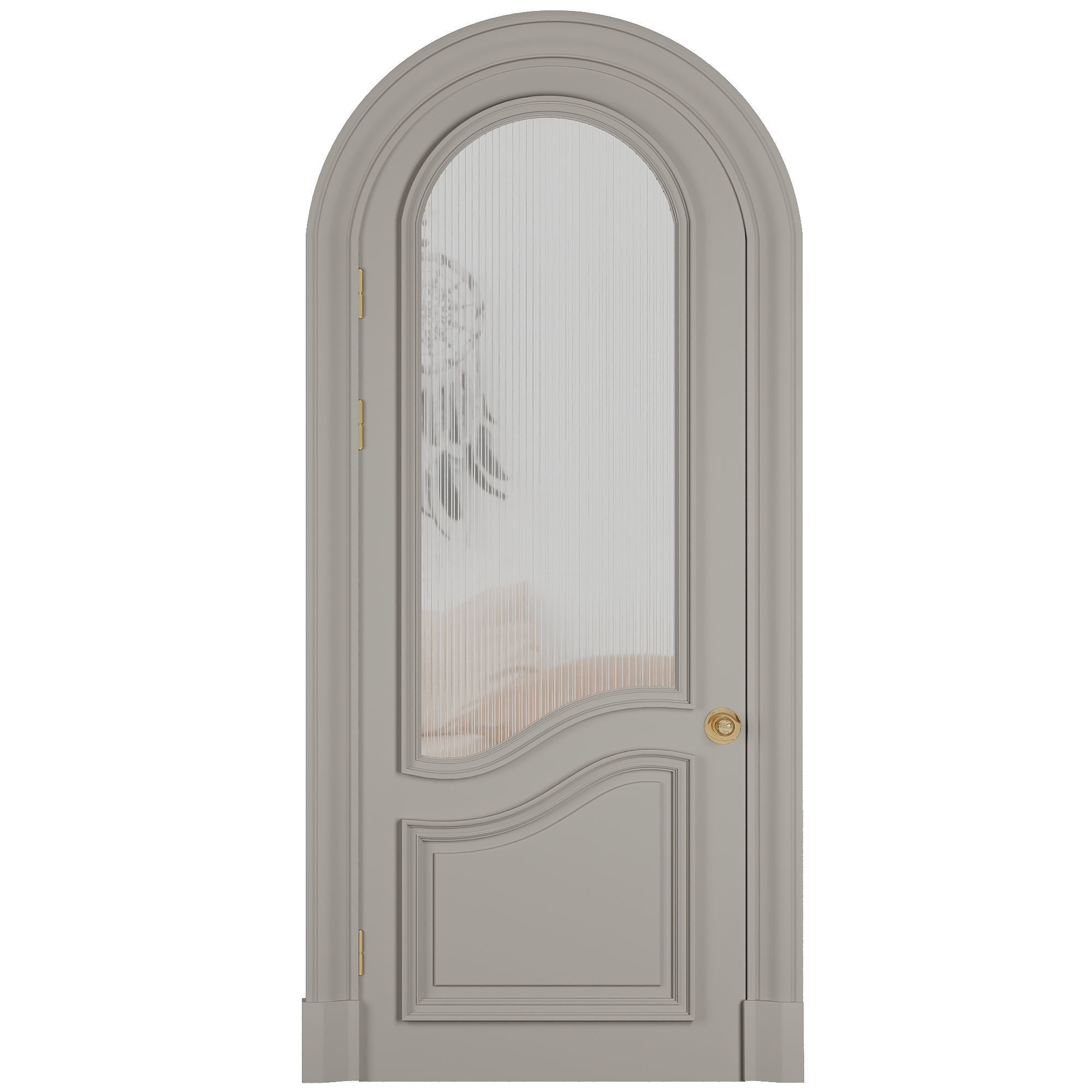 Entrance door set238 3D model_1