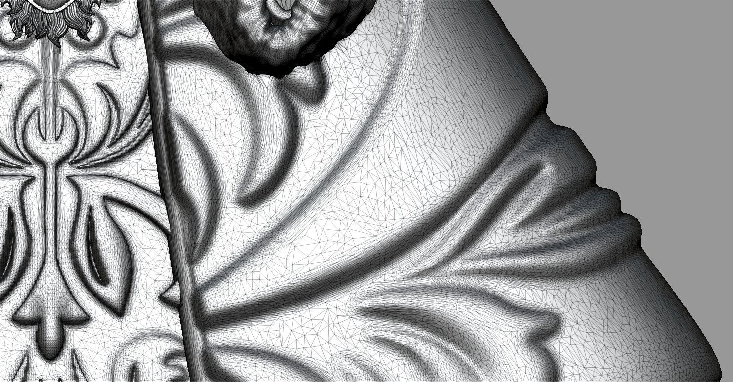 Classical Baby Jesus Statue of Prague  Santo 3D print model_17