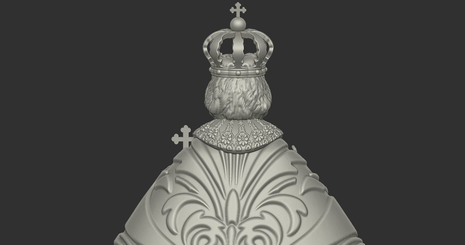 Classical Baby Jesus Statue of Prague  Santo 3D print model_8