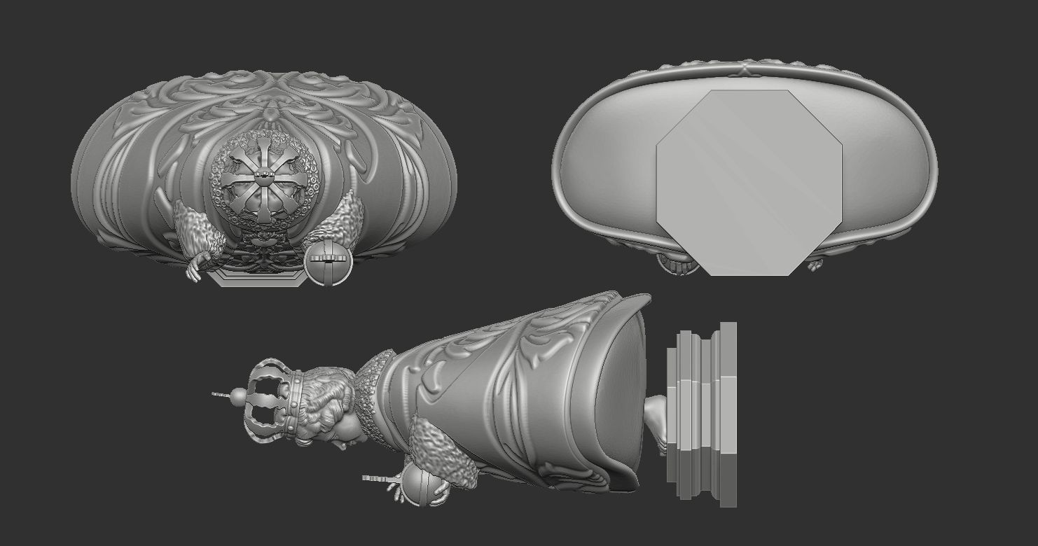 Classical Baby Jesus Statue of Prague  Santo 3D print model_6