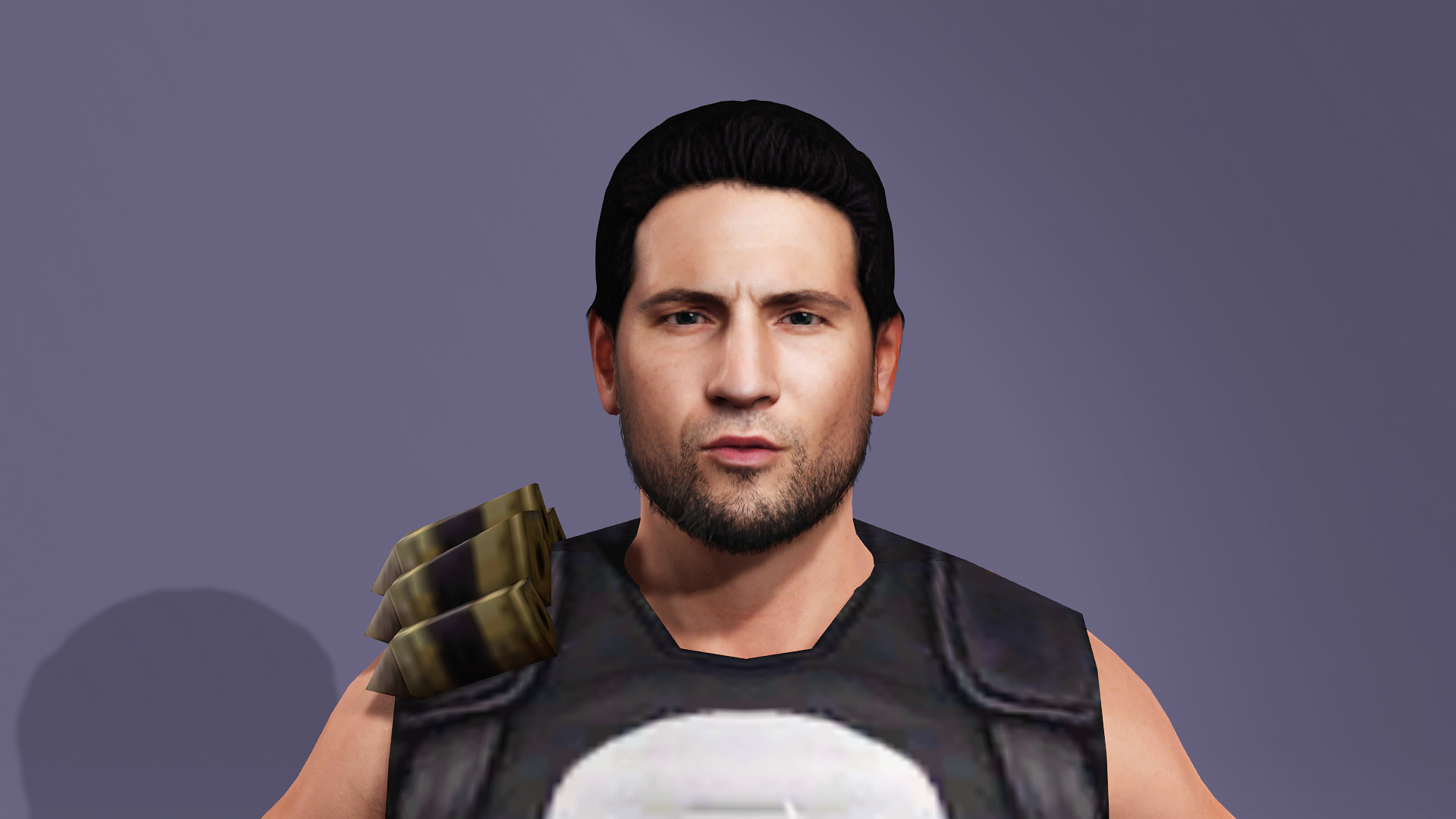 Jon Bernthal Realistic Punisher Highly Detailed marvel  3D model_11