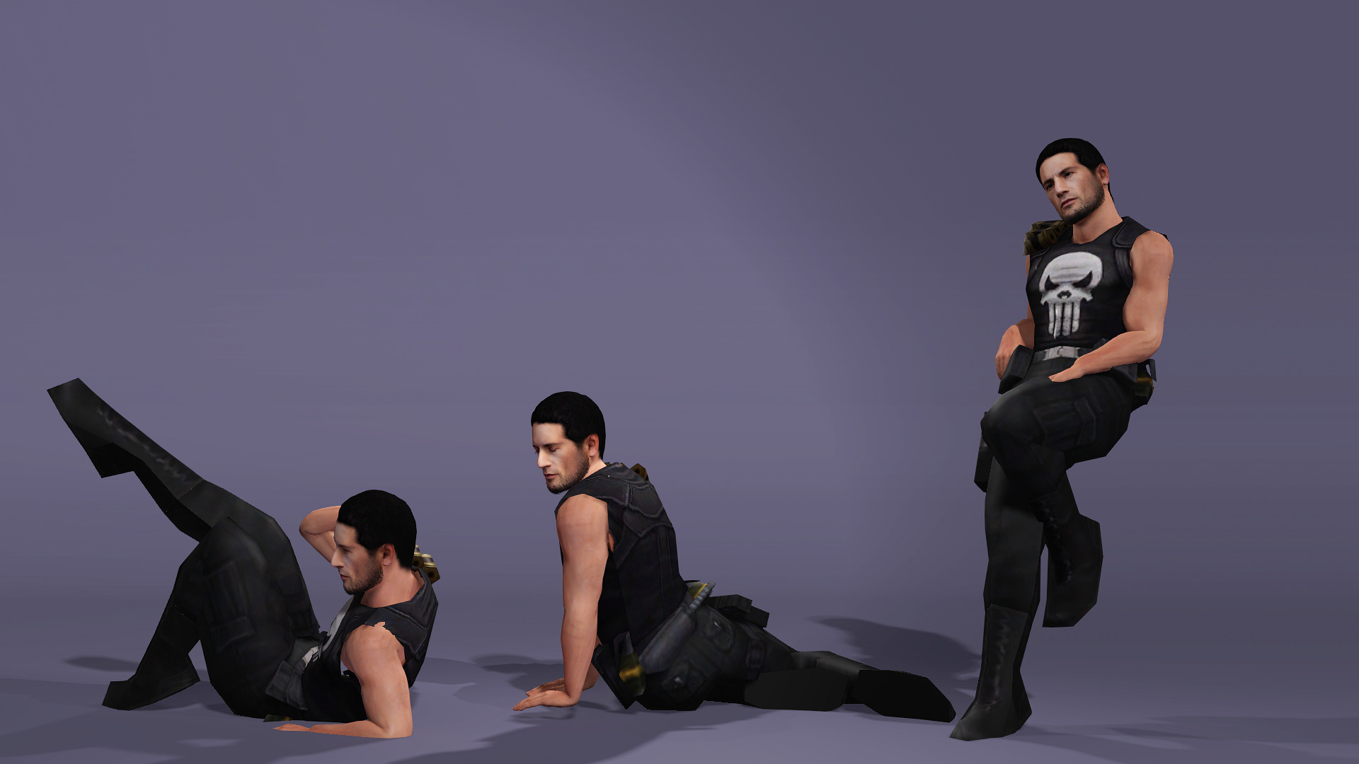 Jon Bernthal Realistic Punisher Highly Detailed marvel  3D model_20