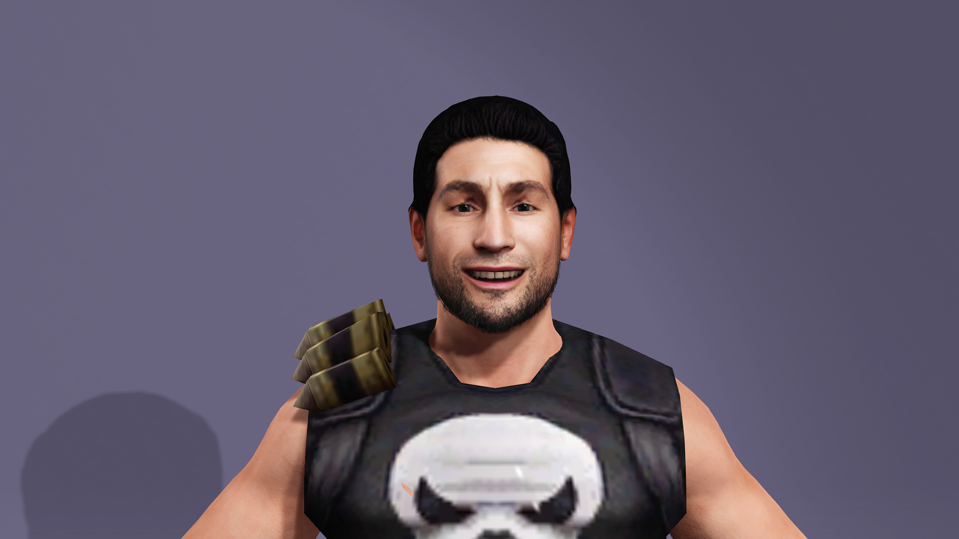 Jon Bernthal Realistic Punisher Highly Detailed marvel  3D model_7