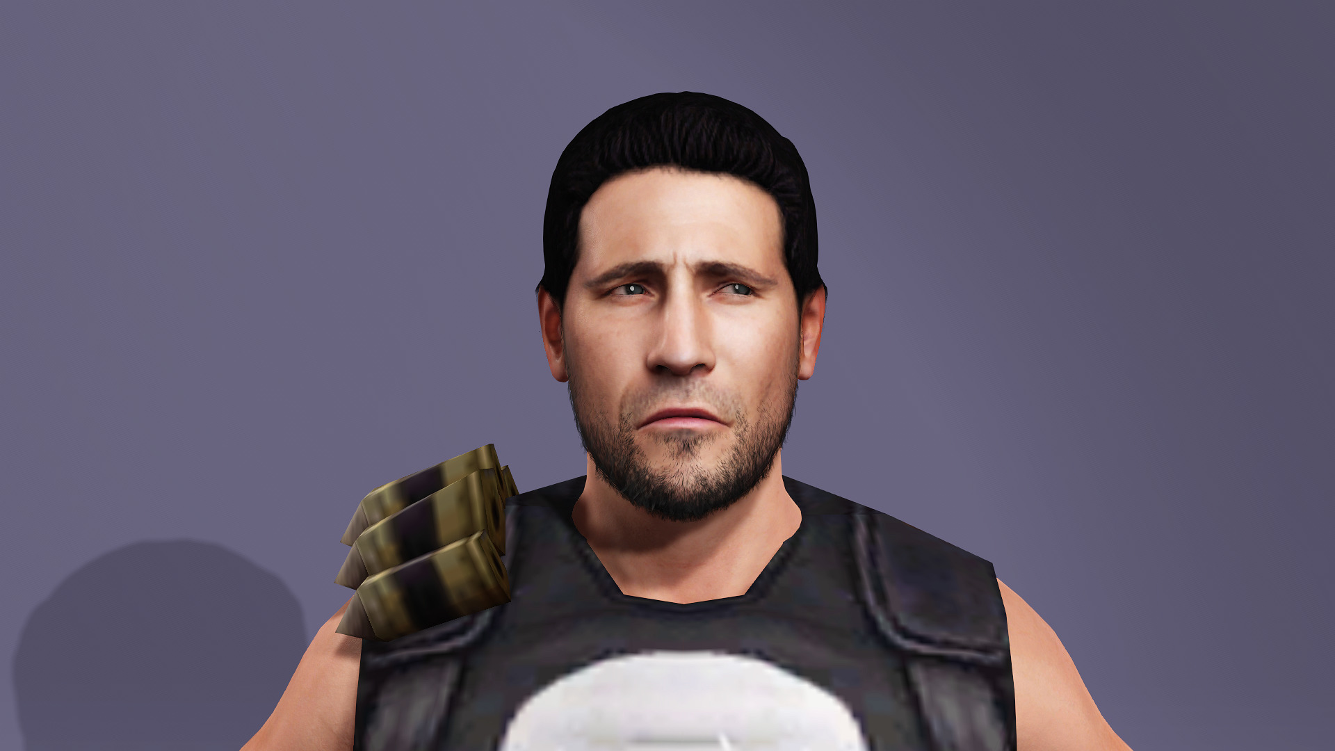 Jon Bernthal Realistic Punisher Highly Detailed marvel  3D model_4