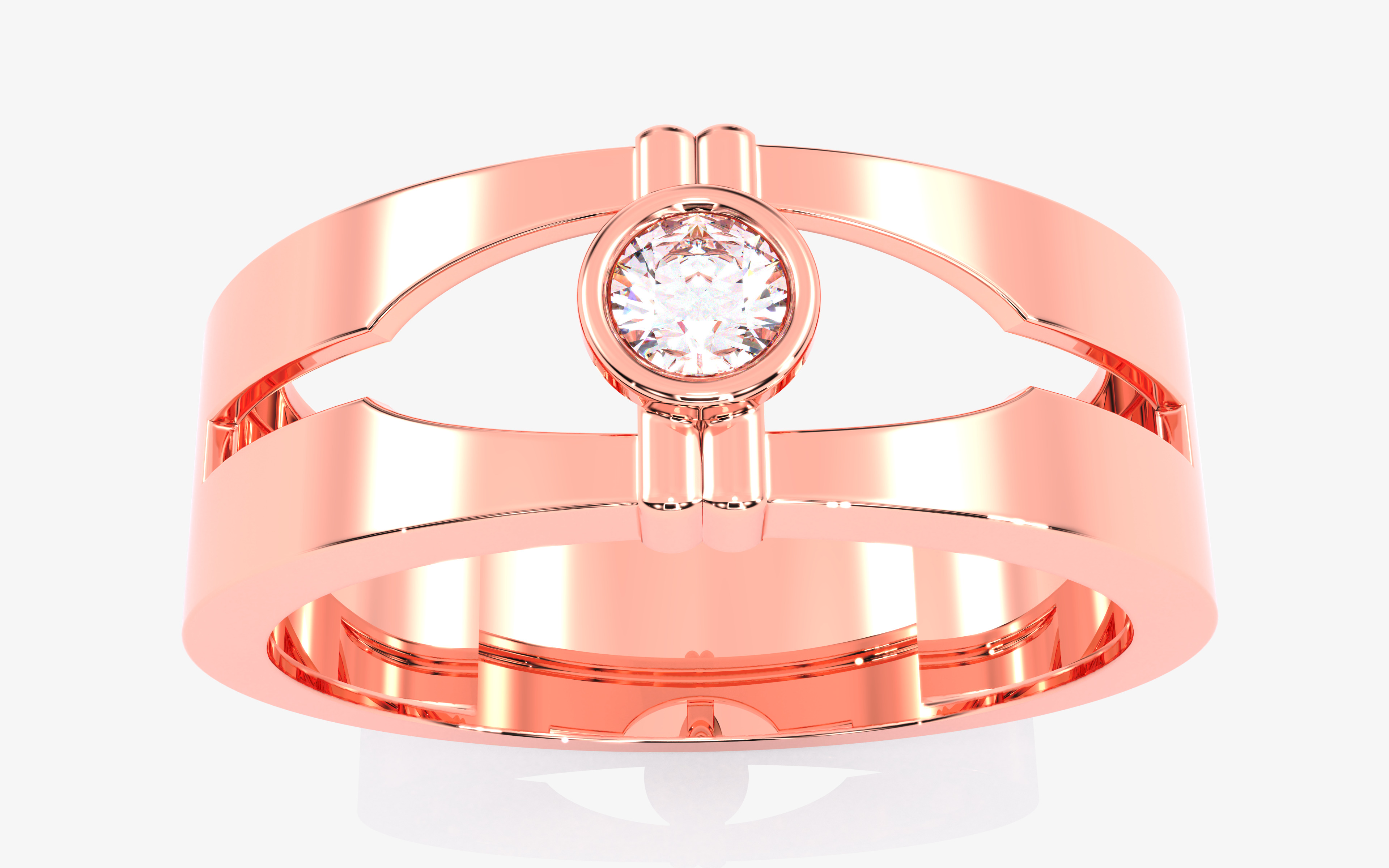 109 Mens Ring 3dm stl renders details  3D Model Collection_61