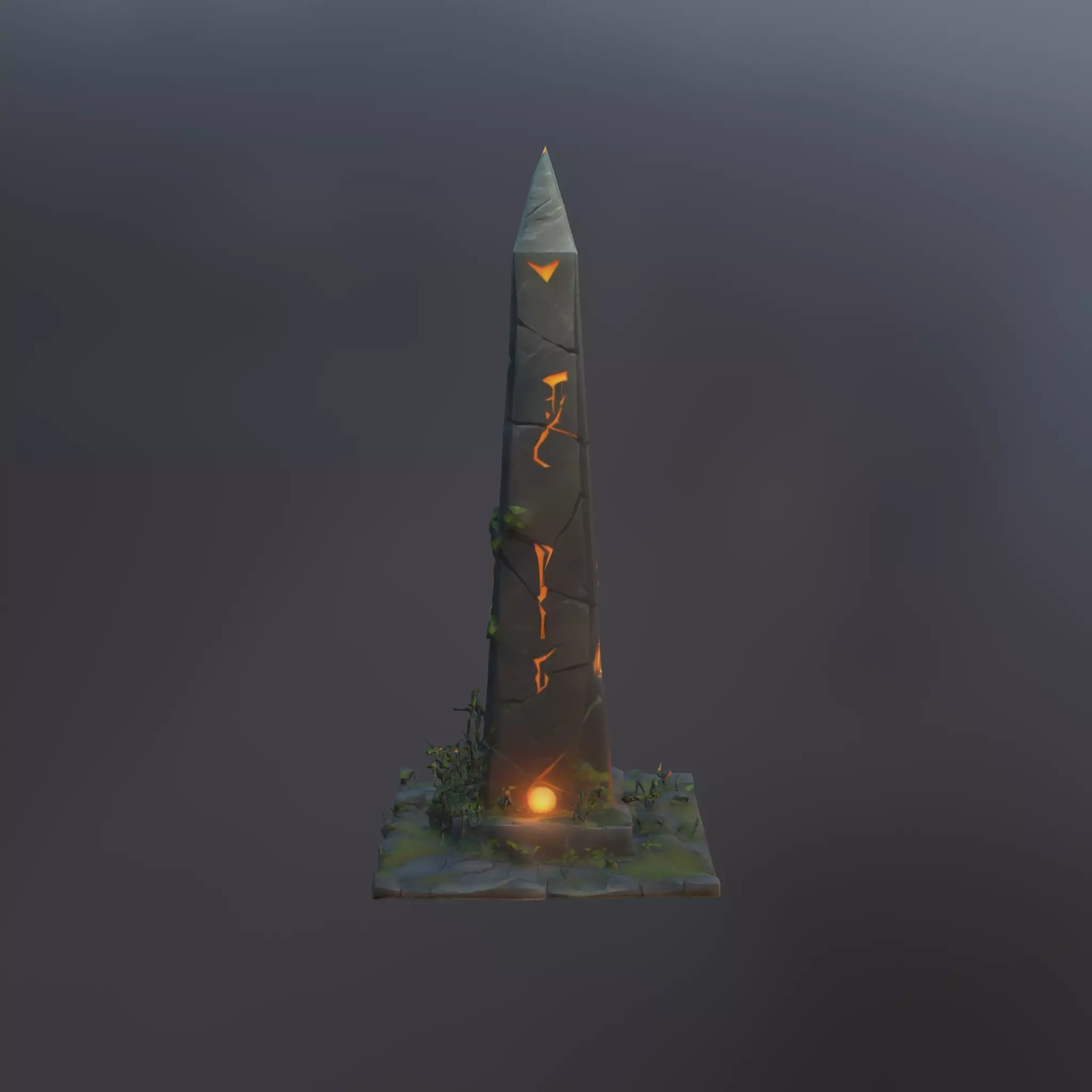 Stylized Game Asset - Totem Low-poly 3D model_0