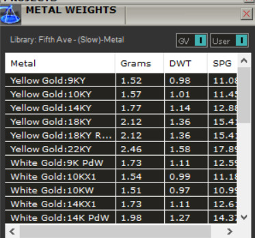 pearl gold earring pe0040 3D print model_5