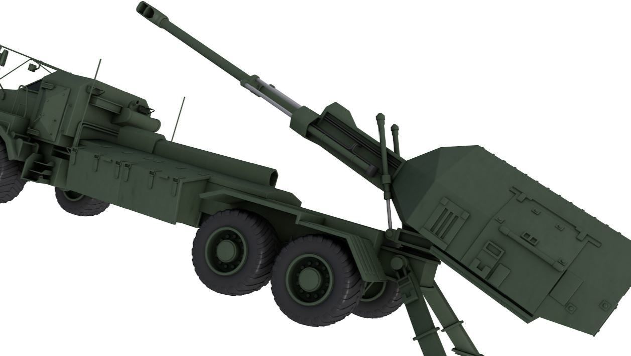Archer Artillery System 3D model_3