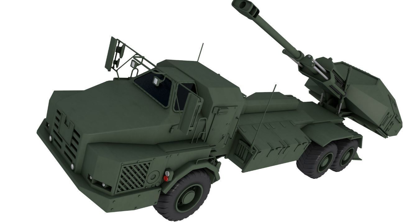 Archer Artillery System 3D model_1