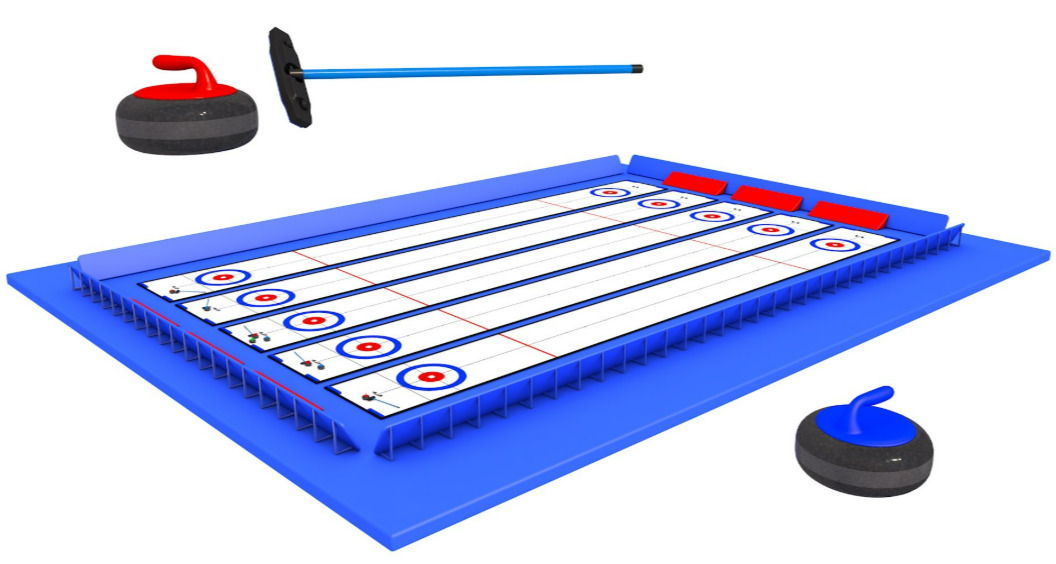 Arena Curling Championships 3D model_1