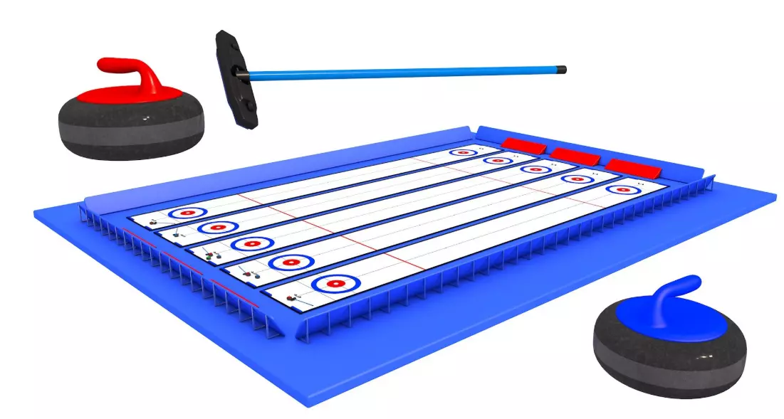 Arena Curling Championships 3D model_0