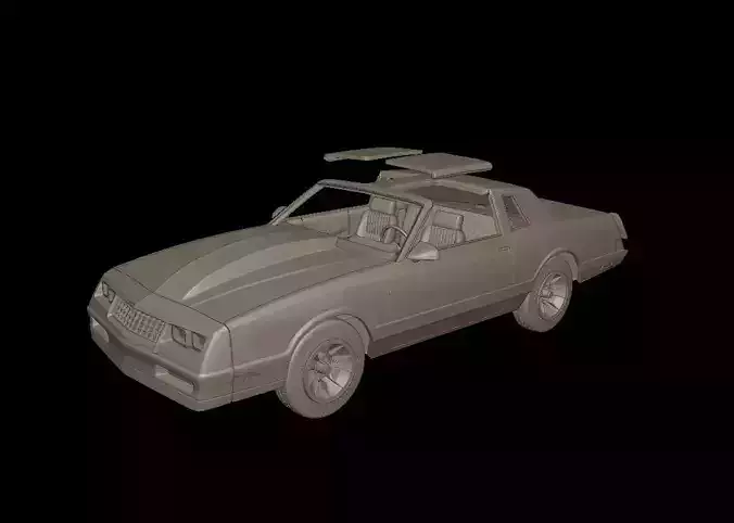 custom monte carlo 86 ss 3D PRINT MODEL