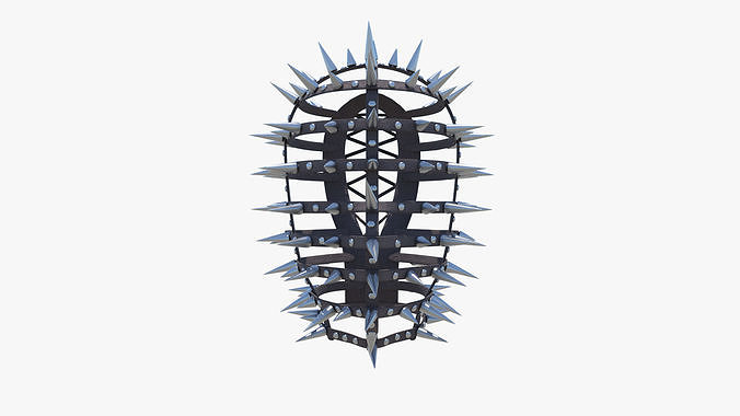 Punk Mask 01 3D model