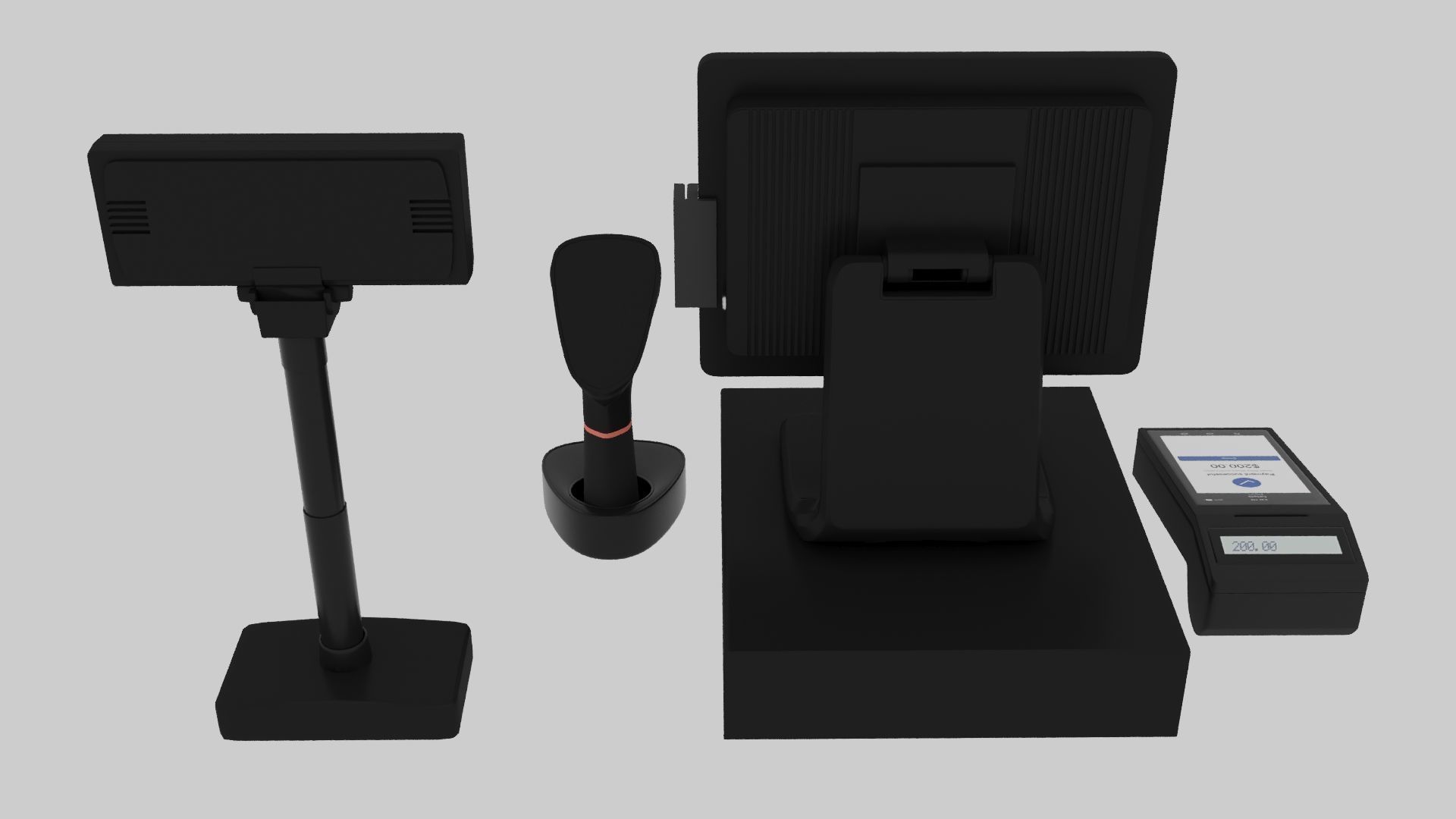 Payment Terminal 3D model_6