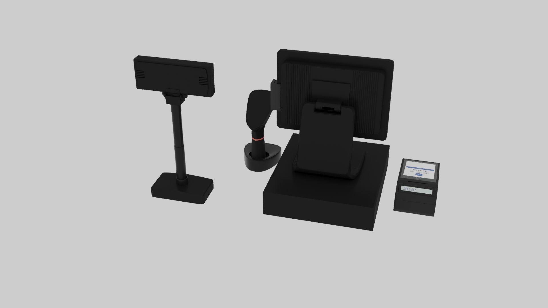 Payment Terminal 3D model_5