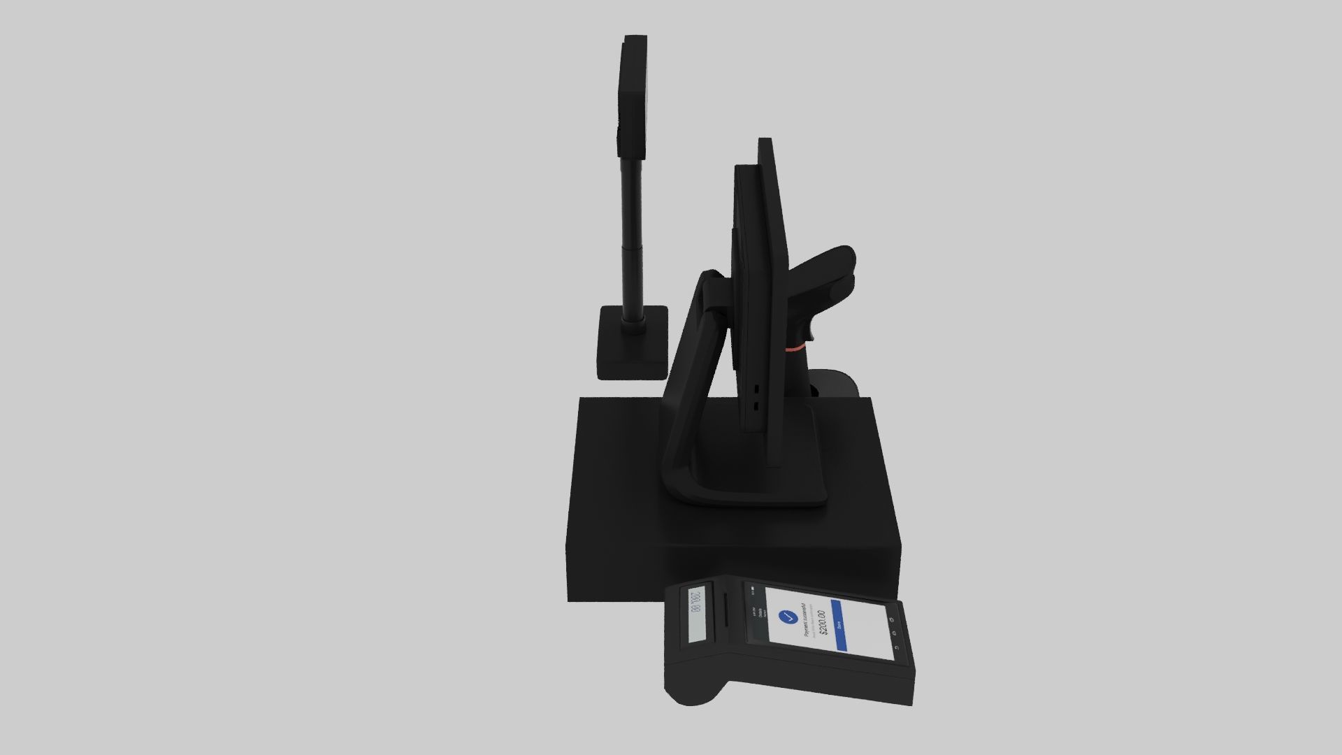 Payment Terminal 3D model_2