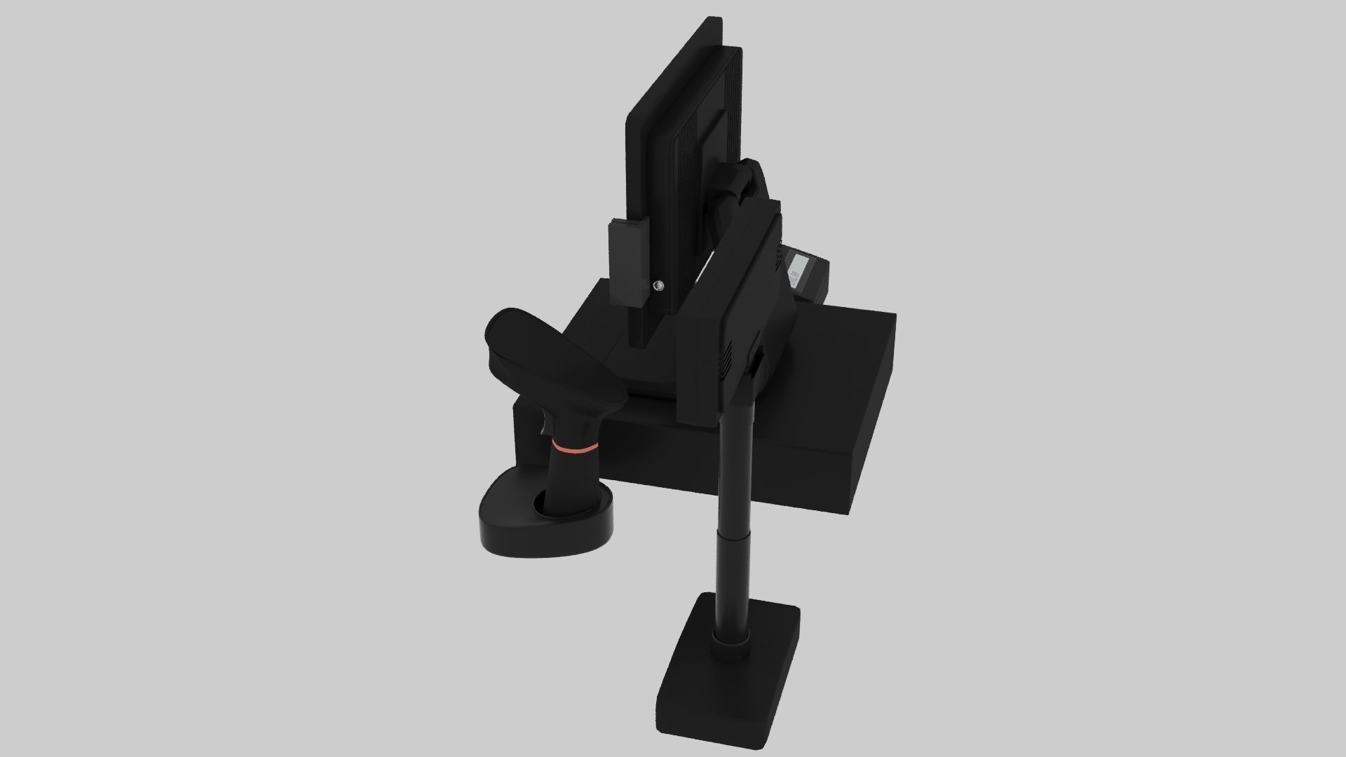 Payment Terminal 3D model_9