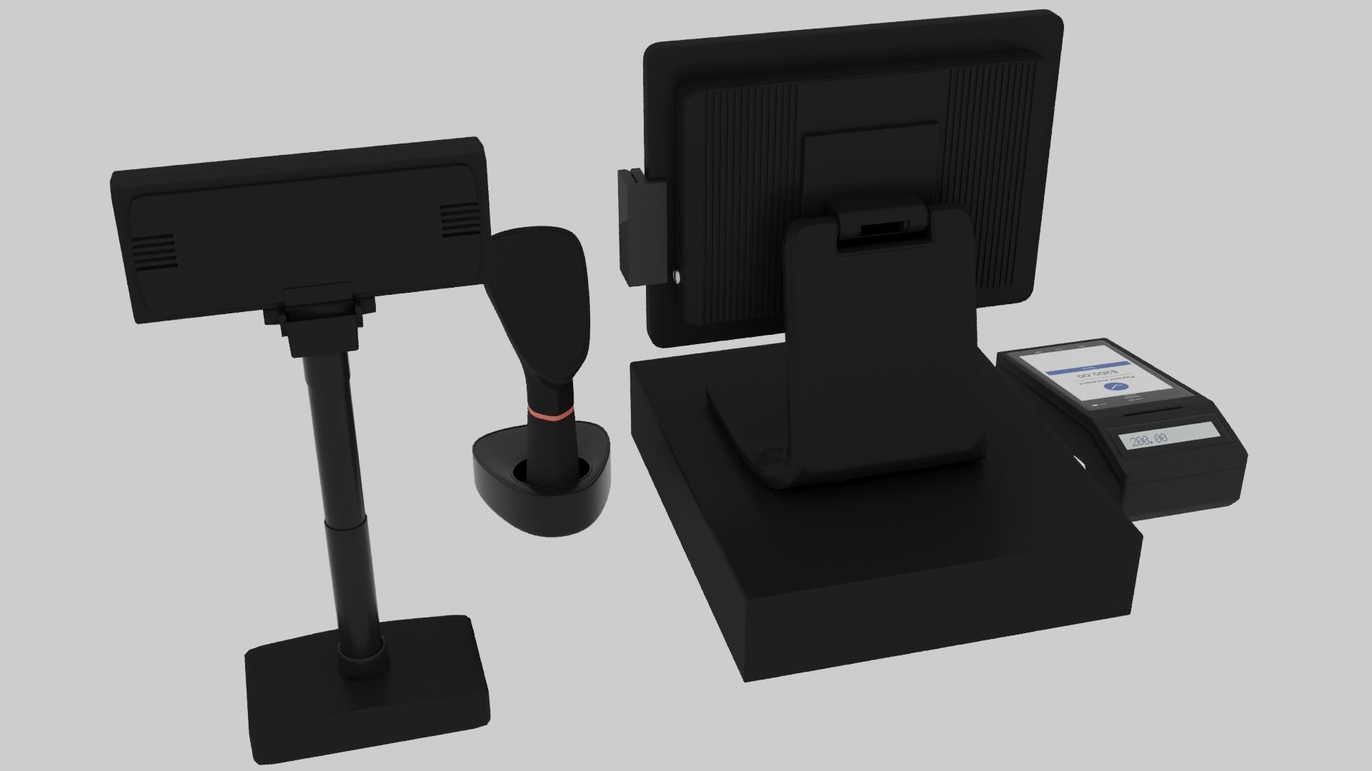 Payment Terminal 3D model_7