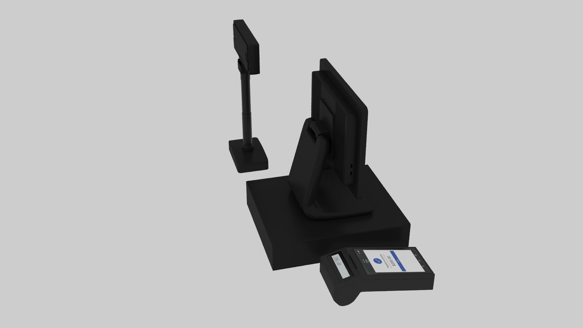 Payment Terminal 3D model_3