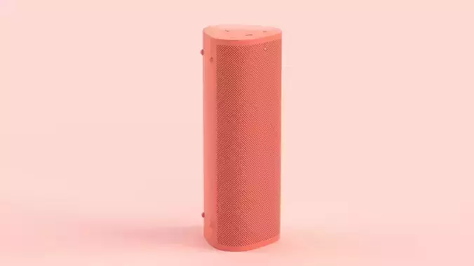 Ultra Portable Smart Speaker Red