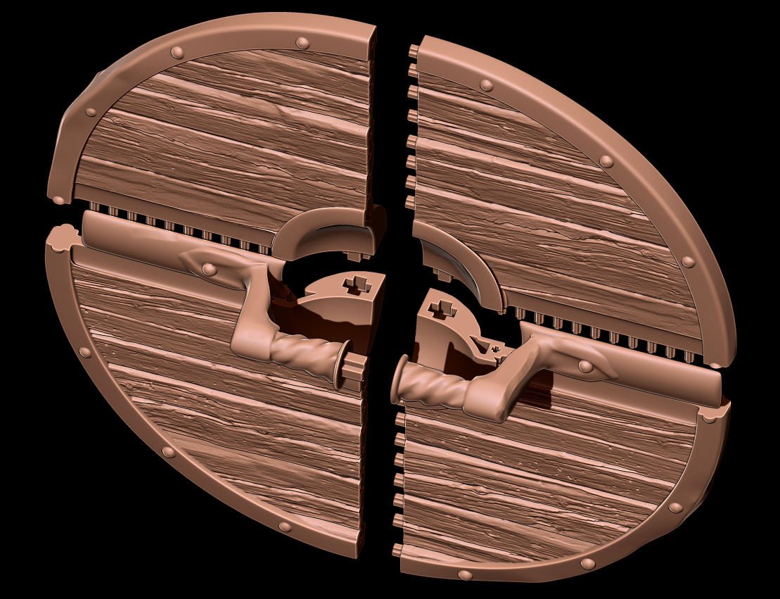 WYLDER SHIELD COSPLAY ELDEN Ring Nightreign STL Print Fan Art 3D print model_4