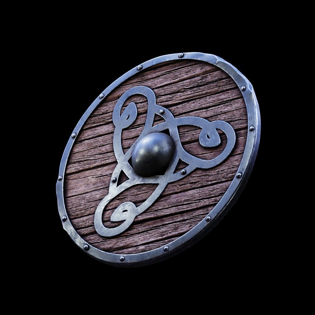 WYLDER SHIELD COSPLAY ELDEN Ring Nightreign STL Print Fan Art 3D print model_11