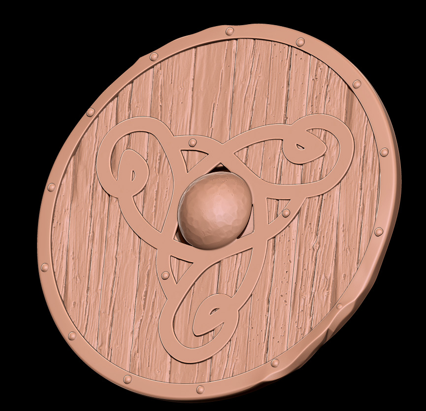 WYLDER SHIELD COSPLAY ELDEN Ring Nightreign STL Print Fan Art 3D print model_15