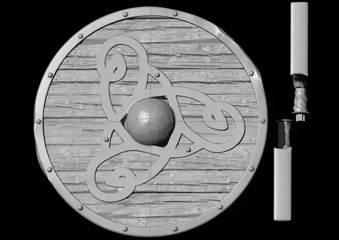 WYLDER SHIELD COSPLAY ELDEN Ring Nightreign STL Print Fan Art 3D print model