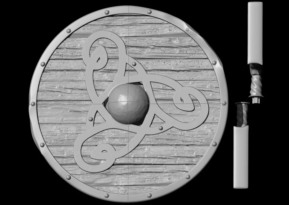 WYLDER SHIELD COSPLAY ELDEN Ring Nightreign STL Print Fan Art 3D print model_0